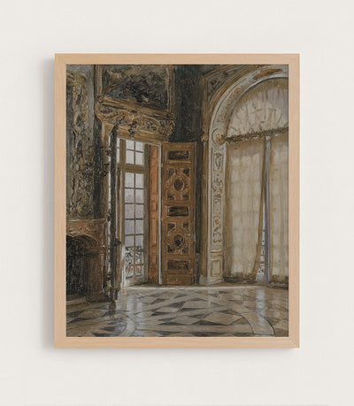 GILDED INTERIOR - Museum Quality Art