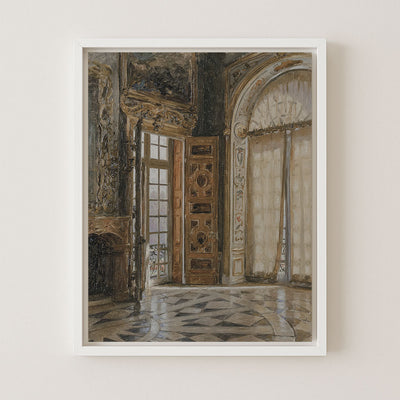 GILDED INTERIOR - Museum Quality Art