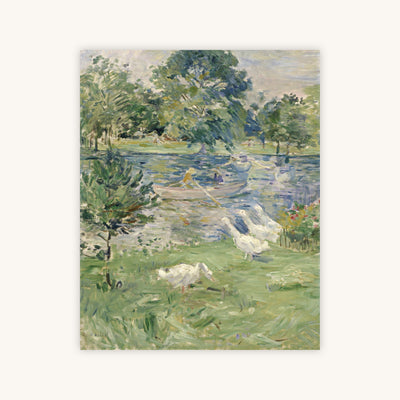GIRL AND GEESE — Primary Image