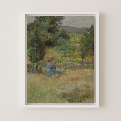 Girl at Shinnecock Hills