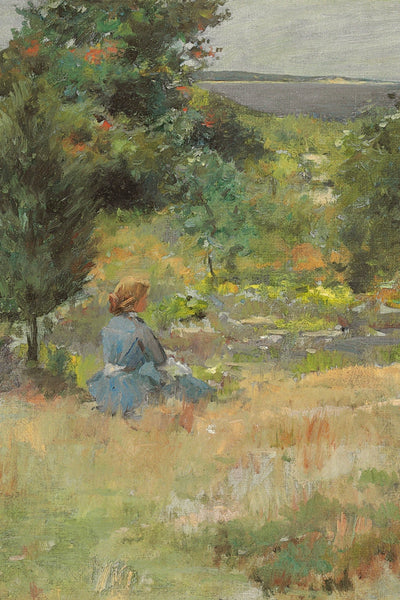 GIRL AT SHINNECOCK HILLS