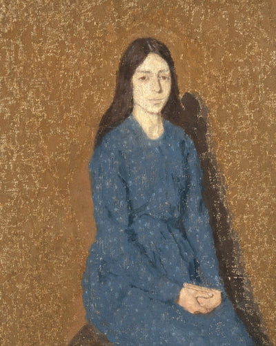 Girl in a Blue Dress