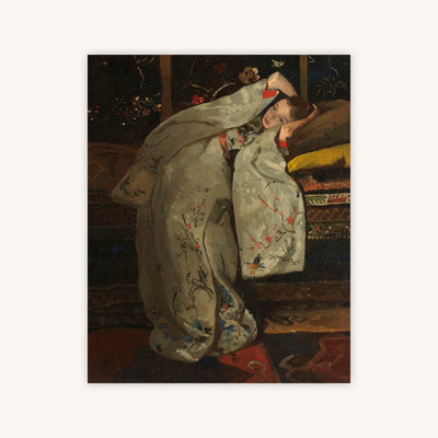 GIRL IN A WHITE KIMONO — Primary Image