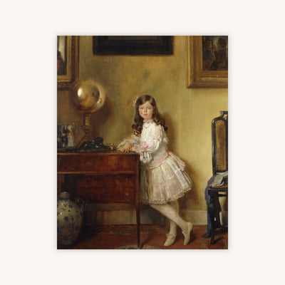 GIRL IN GOLDEN INTERIOR — Primary Image