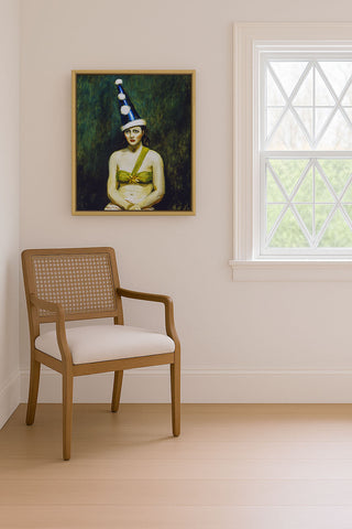 Girl in Pierrot's Hat