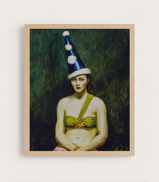 Girl in Pierrot's Hat