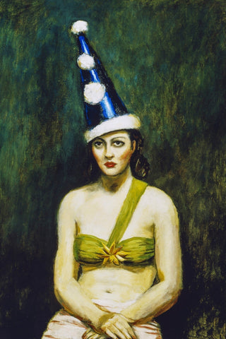 GIRL IN PIERROT'S HAT