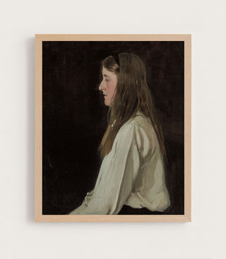 Girl in Profile