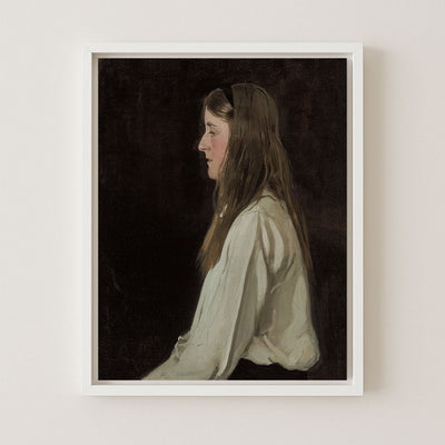 Girl in Profile