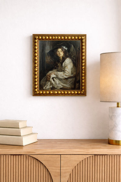 Girl Seated in a Chair