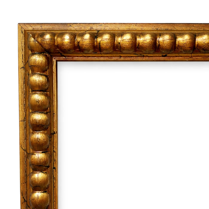 Gold Bead Black Edged Frame