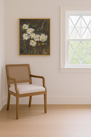 GOLDEN FLORAL - Museum Quality Art