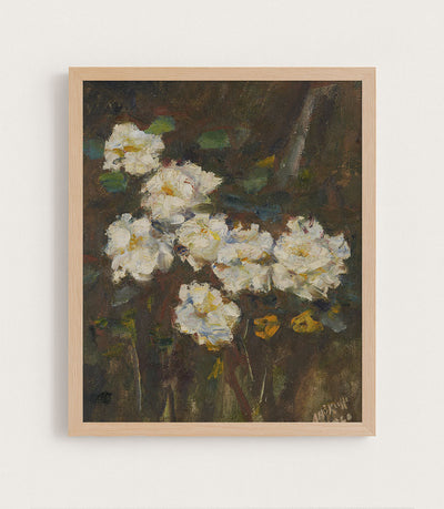 GOLDEN FLORAL - Museum Quality Art