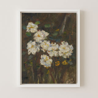 GOLDEN FLORAL - Museum Quality Art