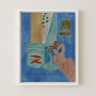 GOLDFISH AND SCULPTURE