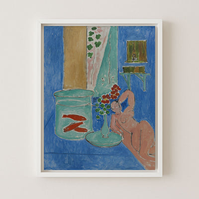 GOLDFISH AND SCULPTURE