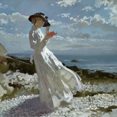 GRACE READING AT HOWTH BAY