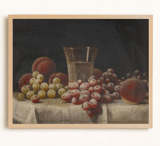 GRAPES STILL LIFE - Museum Quality Art