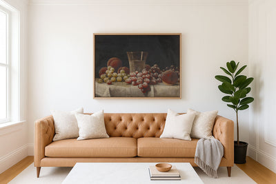 GRAPES STILL LIFE - Museum Quality Art