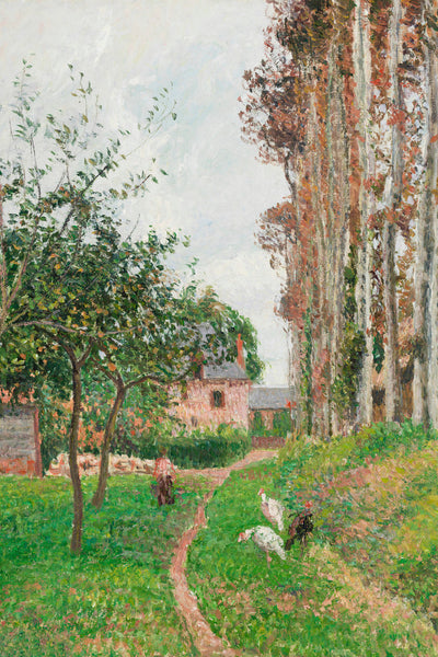 GRAY DAY VARENGEVILLE AUBURGE DE MANOIR - Museum Quality Art
