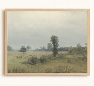GRAZING LANDSCAPE - Museum Quality Art