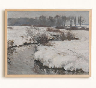 GREY WINTER - Museum Quality Art