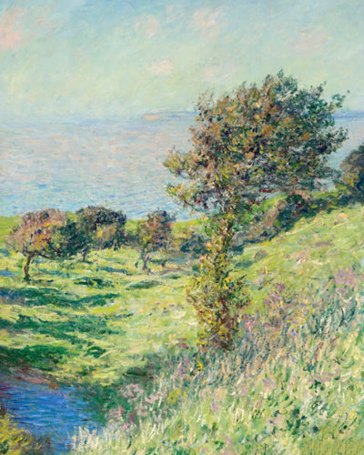 GUST OF WIND Monet art print - Museum Quality Art