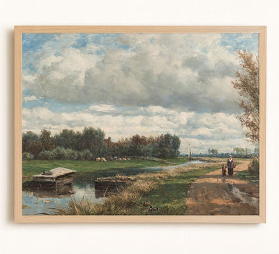 HAGUE LANDSCAPE - Museum Quality Art