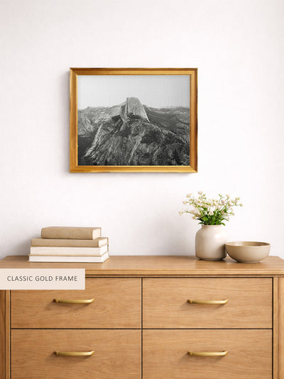 Half Dome, Black and White