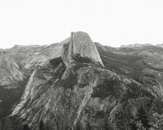 Half Dome, Black and White