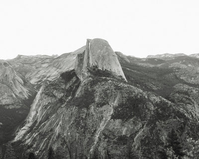 Half Dome, Black and White