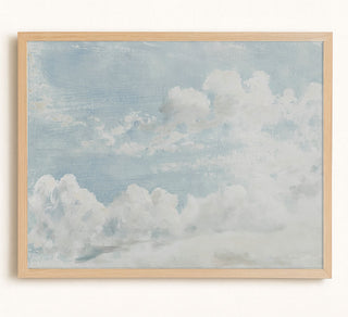 HAPPY LITTLE CLOUDS - Museum Quality Art