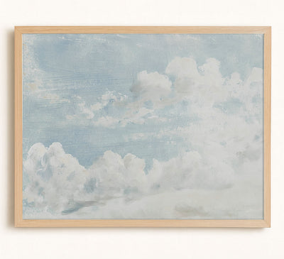 HAPPY LITTLE CLOUDS - Museum Quality Art