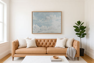 HAPPY LITTLE CLOUDS - Museum Quality Art