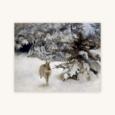 HARE IN THE SNOW — Primary Image