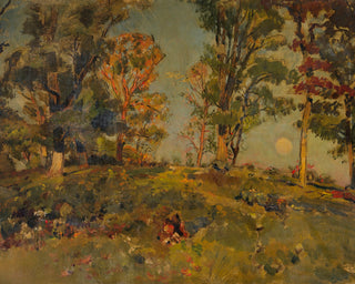 HILLSIDE LANDSCAPE - Museum Quality Art