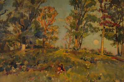 HILLSIDE LANDSCAPE - Museum Quality Art