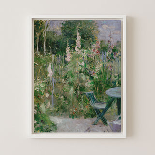 HOLLYHOCKS - Museum Quality Art