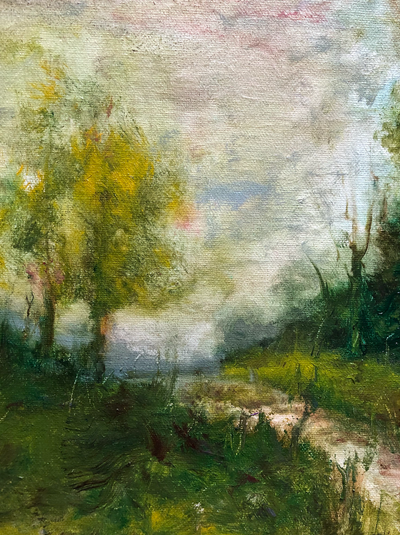 HORIZON WHISPER - 10X8" OIL ON CANVAS