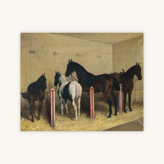 HORSES IN STABLE — Primary Image