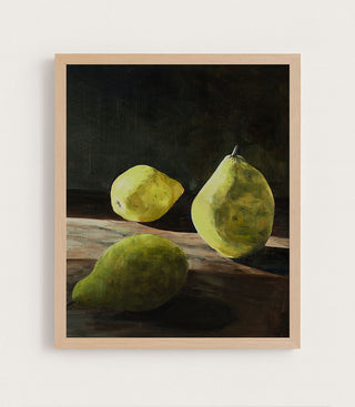HOW THE PEARS FALL - Museum Quality Art