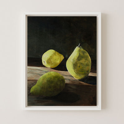 HOW THE PEARS FALL - Museum Quality Art