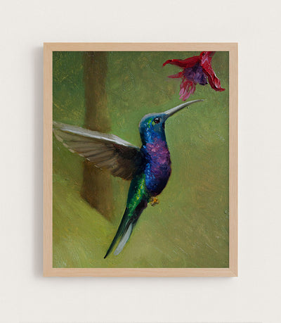 HUMMINGBIRD - Museum Quality Art