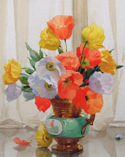 ICELAND POPPIES art print - Museum Quality Art