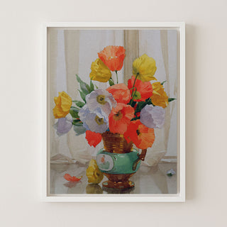 ICELAND POPPIES art print - Museum Quality Art