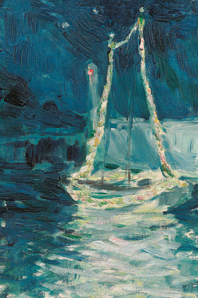 ILLUMINATED BOAT - Museum Quality Art