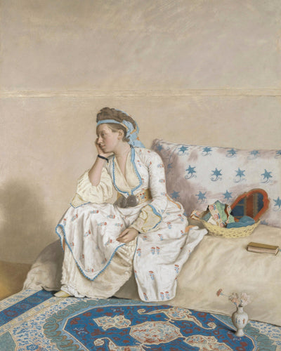 In Her Apartment