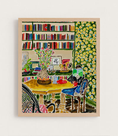 IN THE COMFORT OF WORDS - Museum Quality Art