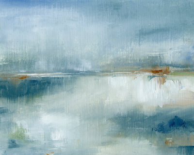 INDIGO DRIFT - Museum Quality Art