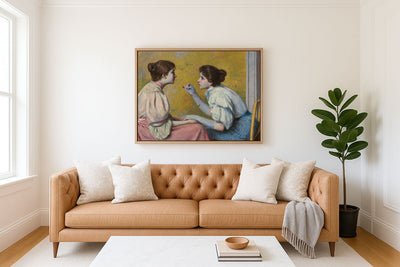 INTERESTING CONVERSATION - Museum Quality Art